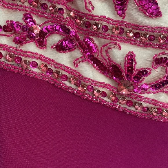 Alyce Paris Hot Pink Evening Gown - Picture 5 of 5